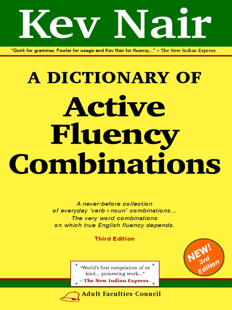 Active Fluency Combinations A Dictionary of PDF Speech Fluency pic