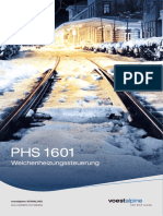 Voestalpine Signaling phs1601 Weichenheizungssteuerung