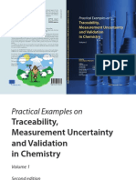 Practical examples traceability,uncertainty and validation in chemistry vol 1 