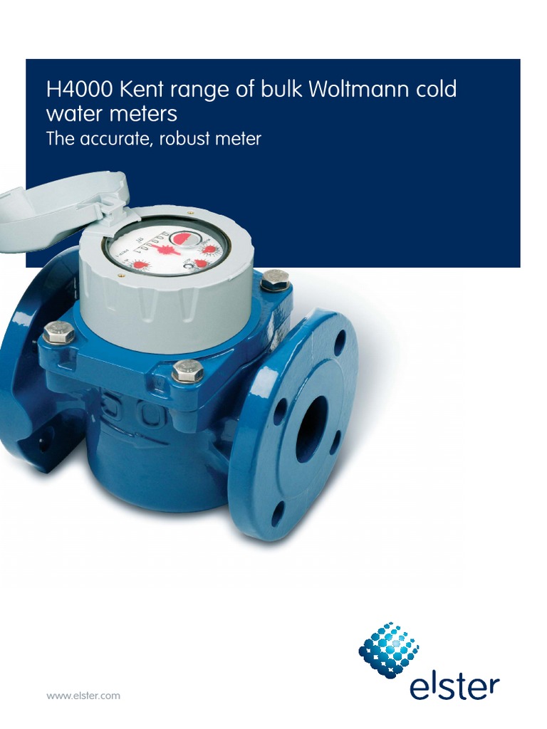 H4000 Catalog | PDF | Flow Measurement | Water