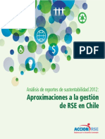 AccionRSE (2013) .Análisis de Reportes de Sustentabilidad PDF