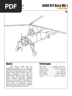 Hélicoptére - Paper Model - Model Kartonowy - Vasyliev Roman (Kampfflieger) - Avro 671 Rota MK 1 PDF