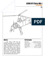 Hélicoptére - Paper Model - Model Kartonowy - Vasyliev Roman (Kampfflieger) - Avro 671 Rota MK 1 PDF