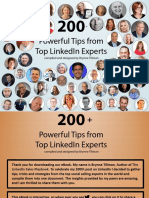 200 LinkedIn Expert Tips 051517