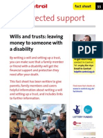 In Control Factsheet 33 Wills and Trusts