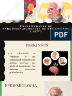 Enfermedades de Parkinson Demencia de Huntington y Lewy