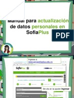 Manual Actualizacion Datos Sofiaplus