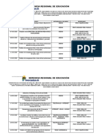 CRONOGRAMA DE ACTIVIDADES MES DE MARZO