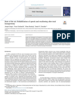 Zenga, J., Goldsmith, T., Bunting, G., & Deschler, D. G. (2018). State of the art Rehabilitation of speech and swallowing after total laryngectomy.