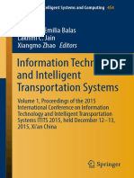 Information Technology and Intelligent Transportation Systems