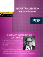 Lewis' Industrialisation by Invitation Theory