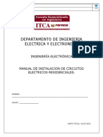 Unidad 1 - Instalaciones de Circuitos Electricos Residenciales PDF
