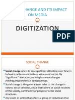 Social Change and Its Impact On Media