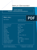 TFT Display Module Specification