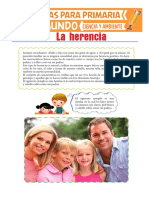 La Herencia para Segundo de Primaria