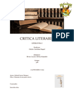 Critica Literaria