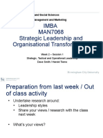MAN7068 Week 2 Session 1-Strategic, Tactical Operational Leadership