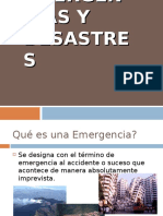 Emergencias y Desastres