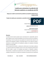 Dialnet DisenoDeUnModeloParaAutomatizarLaPrediccionDelRend 6333289 PDF