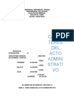 Tema 9 - Caracteres Del Acto Administrativo