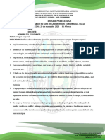 DIMENSION CORPORAL (Ed. Fisica) PREESCOLAR TRABAJO EN CASA