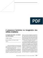 A Presenca Feminina No Imaginario Dos Artistas Bra PDF