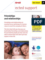 In Control Factsheet 38 Friendship and Relationships