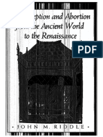 John M. Riddle - Contraception and Abortion From The Ancient World To The Renaissance-Harvard University Press (1992)