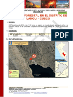 Reporte Complementario #2375 08oct2019 Incendio Forestal en El Distrito de Langui Cusco 01