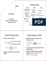 ME451: Control Systems Course Roadmap