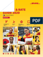 DHL Express Service & Rate Guide 2020 Philippines