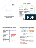 ME451: Control Systems Course Roadmap