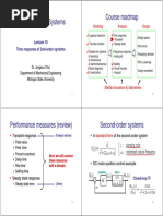 ME451: Control Systems Course Roadmap