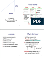 ME451: Control Systems Course Roadmap