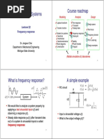 ME451: Control Systems Course Roadmap