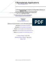 Τhe effect of silica nanoparticles on the thermomechanical p