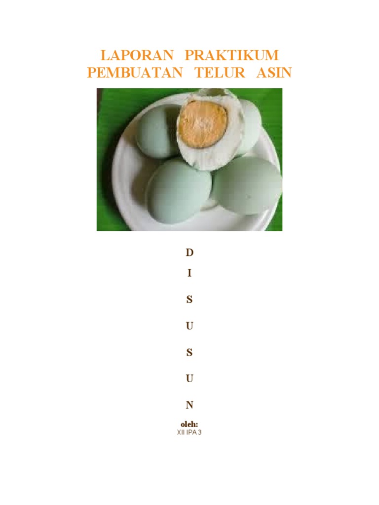 Laporan Telur Asin Docx