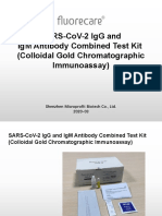 SARS-CoV-2 Antibody Test Kit Validation Data