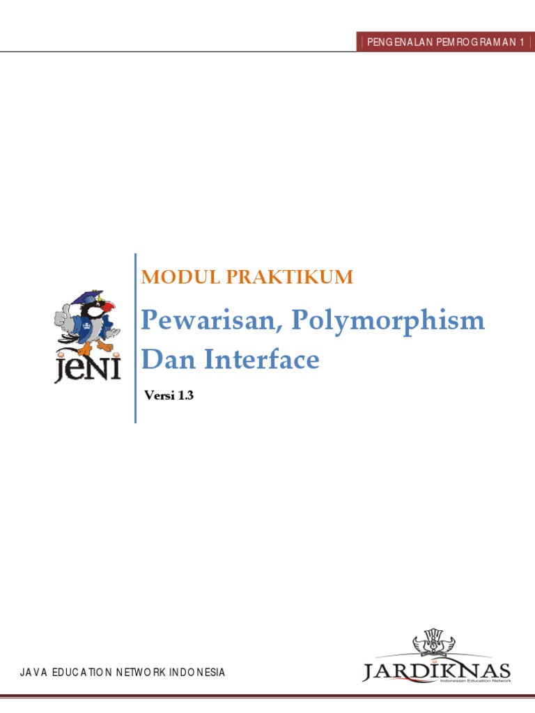 Praktikum Pewarisan dan Polimorfisme Java | PDF