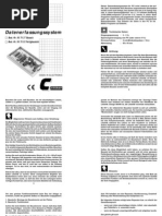 8 Kanal 12 Bit Datenerfassungssystem