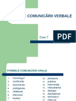 comunicare 7 FORMELE COMUNICĂRII VERBALE