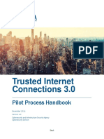 Draft TIC 3.0 Pilot Process Handbook