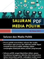 SALURAN DAN MEDIA POLITIK