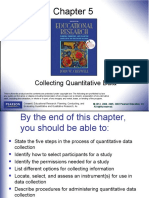 Chapter 5 Collecting Quantitative Data