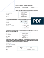 Primer Taller de Quimica Analitica I Sem 2020.