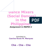 Dance Mixers (Social Dances) in The Philippines: Cha - Cha - Cha