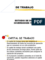 Capital de Trabajo