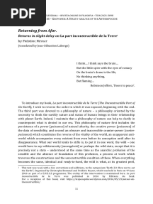 Neyrat - Returning From Afar