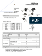 2N60 Series: N-Channel Power Mosfet