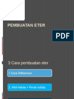 Pembuatan Eter